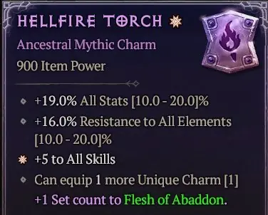 ✧･ﾟ:*✧ Diablo 4 Items | Hellfire Torch | +5 All Skills ✧･ﾟ:*✧ Seiously.just buy ✧･ﾟ:*✧