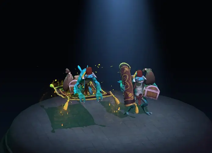 ✧・゚:*✧ Dota 2 Items - Unusual Fezzle-Feez the Magic Carpet Smeevil Courier (TI 2013) ✧・゚:*✧ Your last shot ✧・゚:*✧