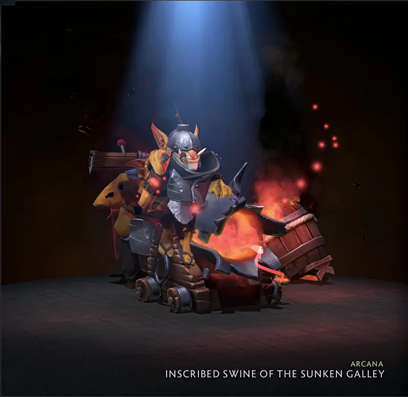 ✧・゚:*✧ Dota 2: Red Gem on Techies - Swine of the Sunken Galley (GEM RED) ✧・゚:*✧ Ending.no joke. ✧・゚:*✧
