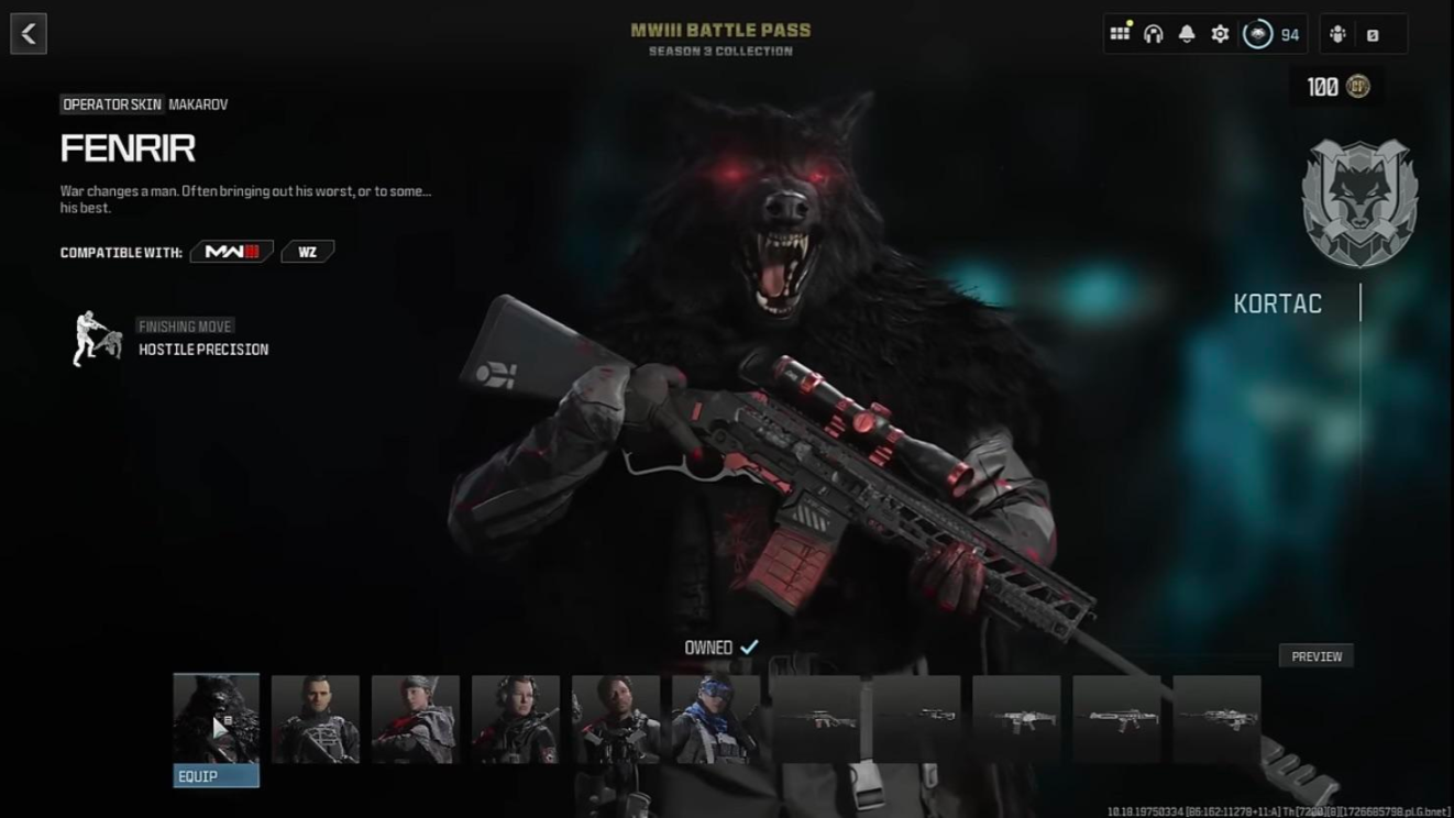 MW3 Battlepass Season 3 Bundle 💥RARE  BUNDLE + CP SERVICE  💥WZ 4.0 & MW3💥 No Hacks 💥 No Unlock Tools 💥 100% Store Purchasing 💥 Fast delivery 💥