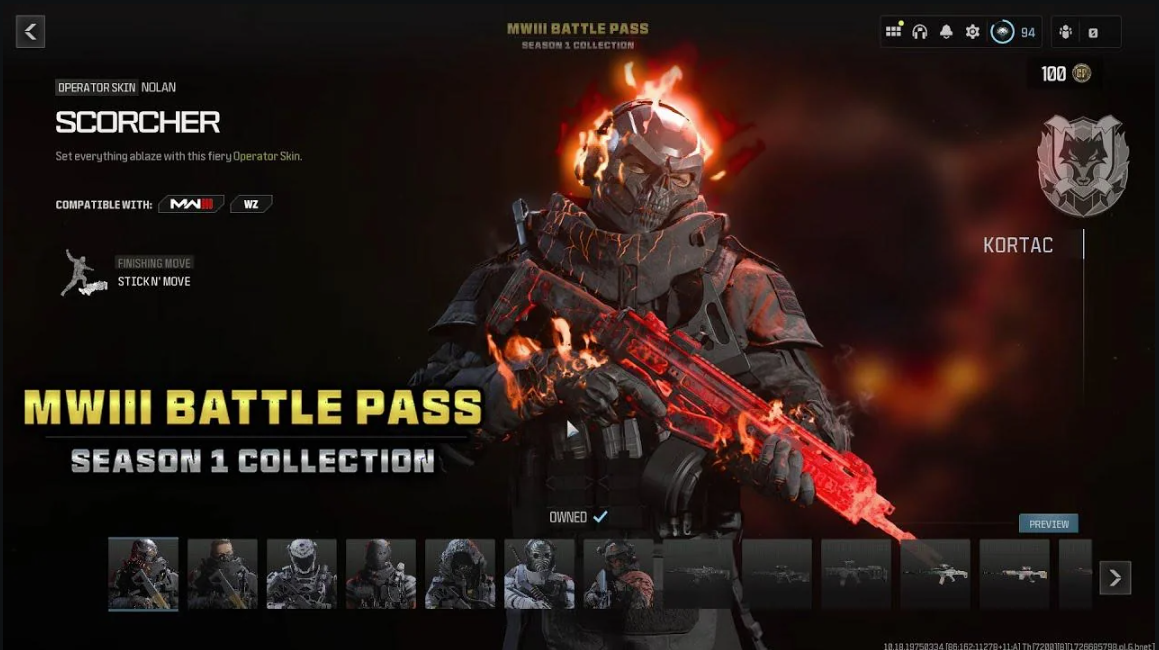 MW3 Battlepass Season 1 Bundle 💥RARE  BUNDLE 💥WZ 4.0 & MW3💥 No Hacks 💥 No Unlock Tools 💥 100% Store Purchasing 💥 Fast delivery 💥