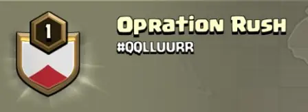 ✧･ﾟ:*✧ Clash of Clans Clan: Unique Name "Opration Rush", Tag #QQLLUURR ✧･ﾟ:*✧ Too Good to Post Here ✧･ﾟ:*✧