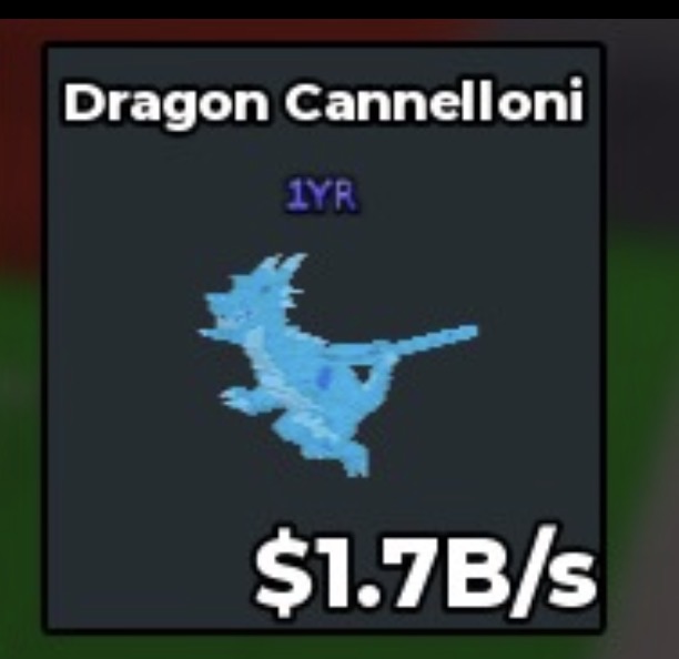 BS12612 Dragon Cannelloni Yr Trait Diamond 1.7B/s
