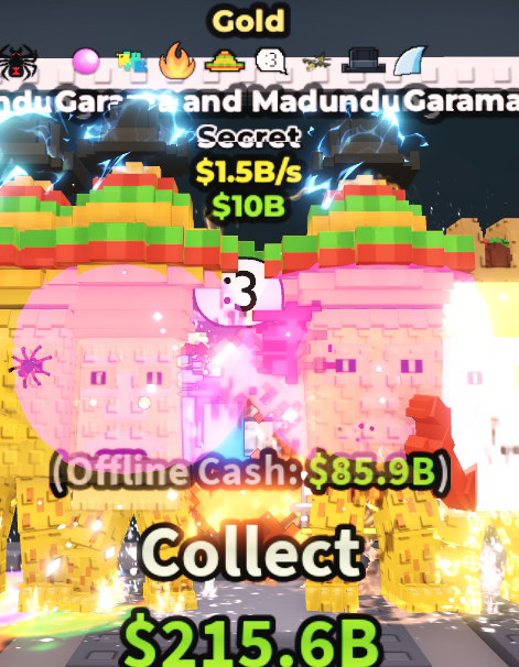 Gold Garama and Madundung > 1.2B/s > 6 Traits
