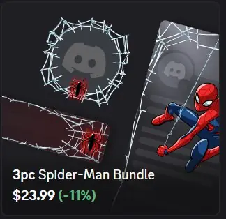✧･ﾟ:*✧ Discord Decoration - Spider-Man Bundle, As a Gift ✧･ﾟ:*✧ Your last shot ✧･ﾟ:*✧
