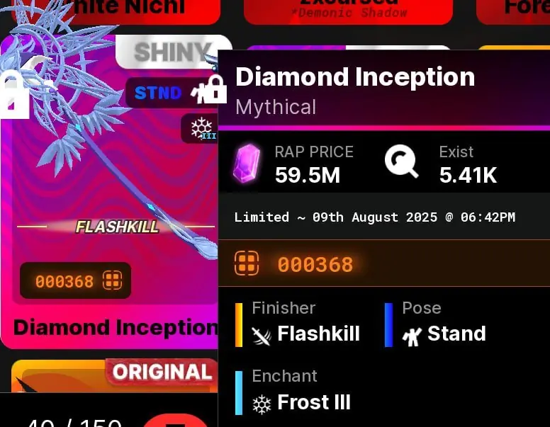 ✧・゚:*✧ Roblox Death Ball: Diamond Inception Sword ✧・゚:*✧ Deal Secured ✧・゚:*✧