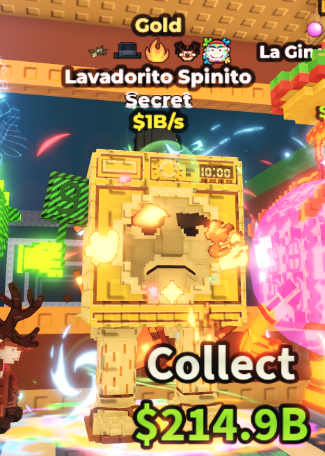 ⚜️ Gold Lavadorito Spinito > 1B/s > 5 Traits ⚜️