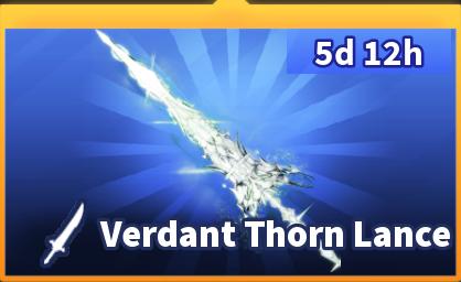 Blade Ball - Verdant Thorn Lance【1749R】
