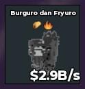 BS12619 Burguro and Fryuro Panthom 2.9B/s