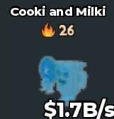BS12622 Cooki and Milki With Trait 26 Rare Diamond 1.7B/s