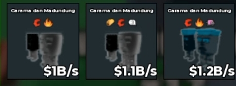 BS12626 Garama and Madundung Bundle 3.3B/s