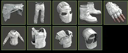 ✧･ﾟ:*✧ Rust Items - Whiteout Full Set (10 items) ✧･ﾟ:*✧ On huge sale ✧･ﾟ:*✧