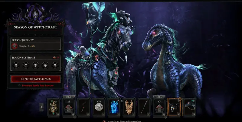 ✧･ﾟ:*✧ Diablo 4 Complete Battle Pass Boost (Steam/Battle.net) ✧･ﾟ:*✧ Miss it & regret it ✧･ﾟ:*✧