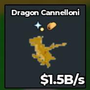 BS12629 Dragon Cannelloni Gold 1.5B/s