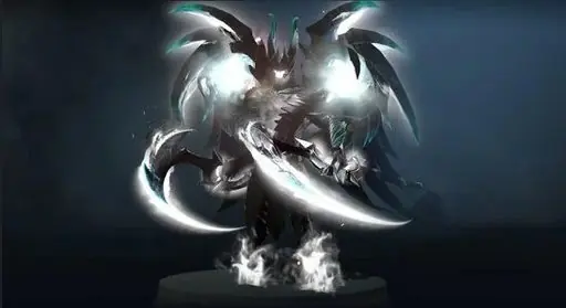 ✧・゚:*✧ Dota 2 Items: Terrorblade Arcana - Gem Miasmatic Grey Fractal Horns of Inner Abyss ✧・゚:*✧ Blink and It’s Gone ✧・゚:*✧