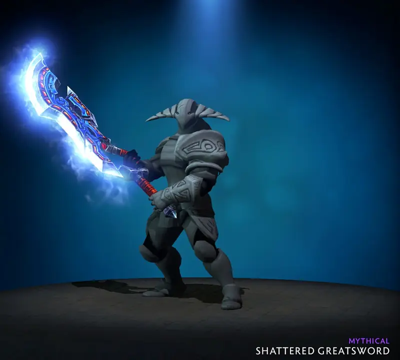 ✧・゚:*✧ Dota 2 Items - Sven - Shattered Greatsword (Mythical Outfit, Gift) ✧・゚:*✧ Ending soon ✧・゚:*✧