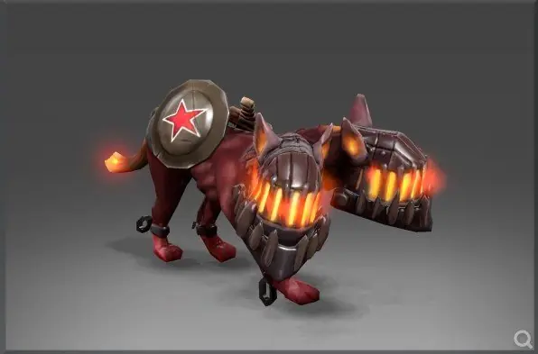 ✧・゚:*✧ Dota 2 Items - Genuine Star Ladder Grillhound Courier (Fire Demon) ✧・゚:*✧ Unexpected Steal ✧・゚:*✧