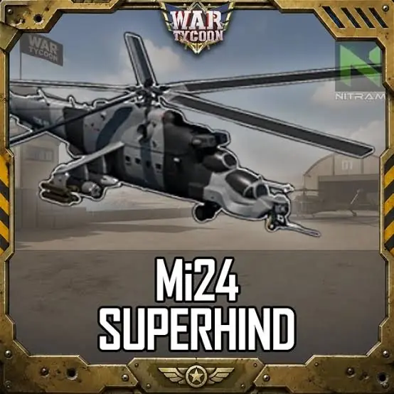 ✧･ﾟ:*✧ Roblox War Tycoon Mi-24 Superhind Helicopter ✧･ﾟ:*✧ Add It Before Your Ex Does ✧･ﾟ:*✧