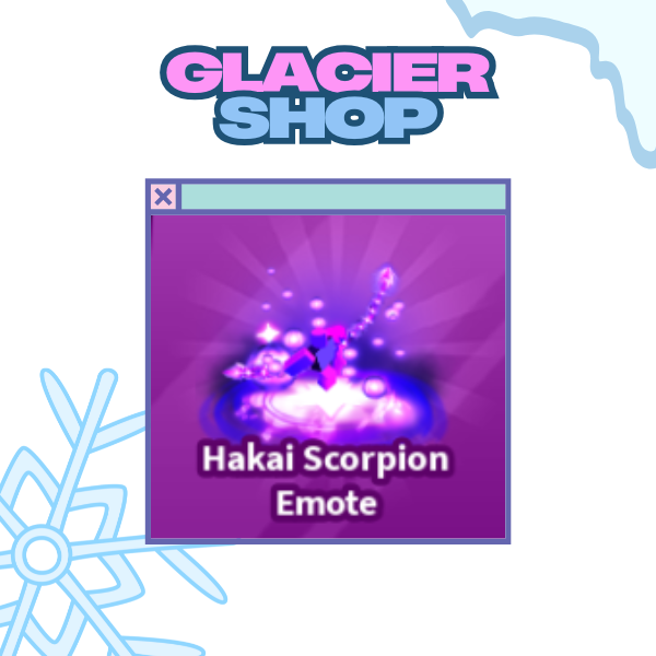 Hakai Scorpion Emote ( Limited )