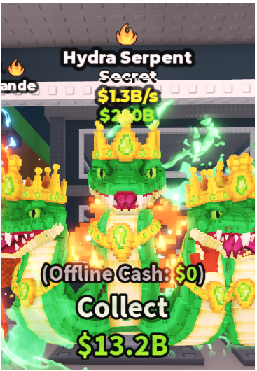 HYDRA SERPENT 1.3B/S (FIRE) – STEAL A BRAINROT – FAST DELIVERY & TRUSTED #O3HL6R