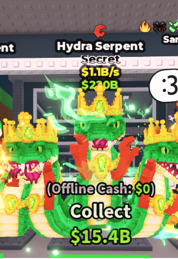 HYDRA SERPENT 1.1B/S (CRAB) – STEAL A BRAINROT – FAST DELIVERY & TRUSTED #N9KP4V