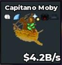 BS12666 Capitano Moby With Clean Traits Gold 4.2B/s