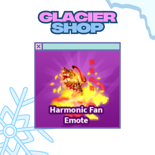 Harmonic Fan Emote ( Limited )