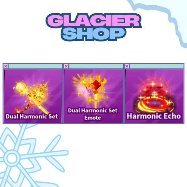 Dual Harmonic Set + Explosion + Emote ( Limited Set )