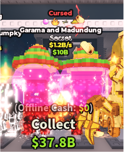 CURSED GARAMA AND MADUNDUNG 1.2B/S (FIRE + 3 TRAITS) – STEAL A BRAINROT – FAST DELIVERY & TRUSTED #D5QN9X