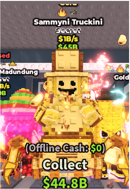GOLD SAMMYNI TRUCKINI 1B/S (FIRE + NUCLEAR) – STEAL A BRAINROT – FAST DELIVERY & TRUSTED #C7RJ2P
