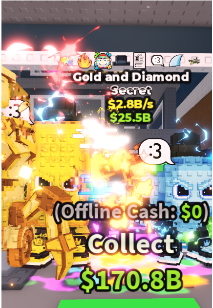 GOLD AND DIAMOND 2.8B/S (JOB + 7 TRAITS) – STEAL A BRAINROT – FAST DELIVERY & TRUSTED #B3WM8K
