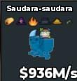 BS12681 Los Bros Rare Trait (witch) Rainbow 936M/s