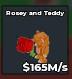 BS12694 Rosey and Teddy 165M/s
