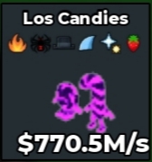 BS12704 Los Candies Galaxy Strawberry Trait Galaxy 770.5M/s