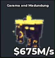 BS12706 Garama and Madundung Eclipse 675M/s