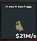 BS12711 Money Money Puggy 21M/s