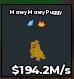 BS12713 Money Money Puggy Gold 194.2M/s