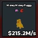 BS12715 Money Money Puggy Gold 215.2M/s