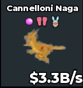BS12716 Dragon Cannaelloni Clean With Trait Bunny Ears And Blue Egg 3.3B/s