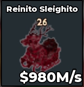 BS12718 Reinito Sleighito With 26 Traits (Rare) Blood 980M/s | CHEAPST PRICE | INSTANT DELIVERY🔥