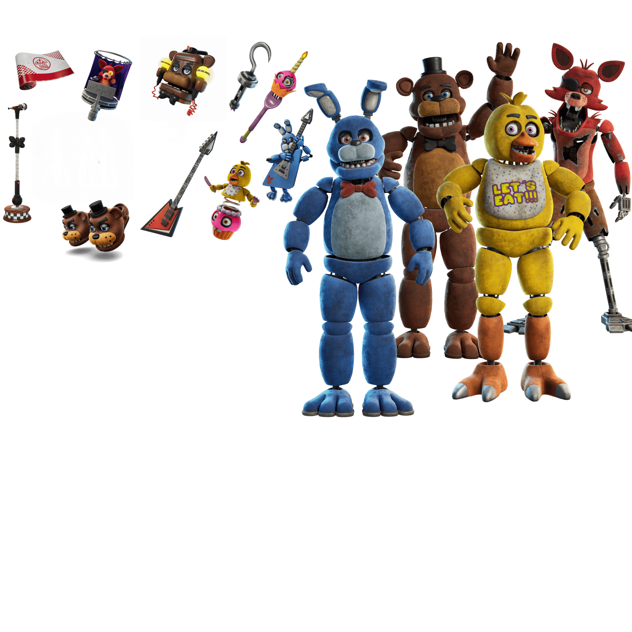 Fortnite Gifting: Five Nights at Freddy's Bundle (4500 V-Bucks) | READ DESCRIPTION