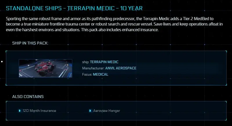 ✧･ﾟ:*✧ Star Citizen: C8R Pisces - 10 Year Insurance ✧･ﾟ:*✧ Flash Deals ✧･ﾟ:*✧