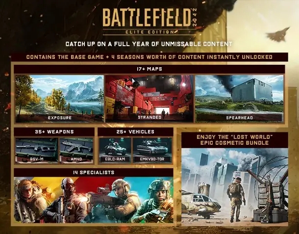 ✧・゚:*✧ Battlefield 2042 Elite Edition Steam Gift Ukraine ✧・゚:*✧ This is Practically Free ✧・゚:*✧