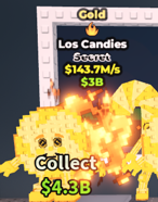 ✨ 143.7M/s ⭐ Gold Los Candies - 1 Trait Secret | Steal A Brainrot ⚡ FAST DELIVERY⚡