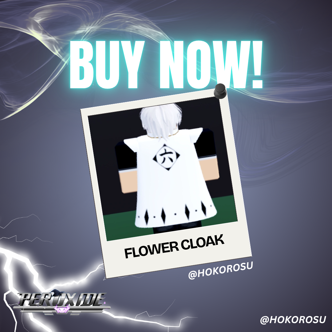 [Peroxide] - Flower Cloak | ✅FAST DELIVERY✅