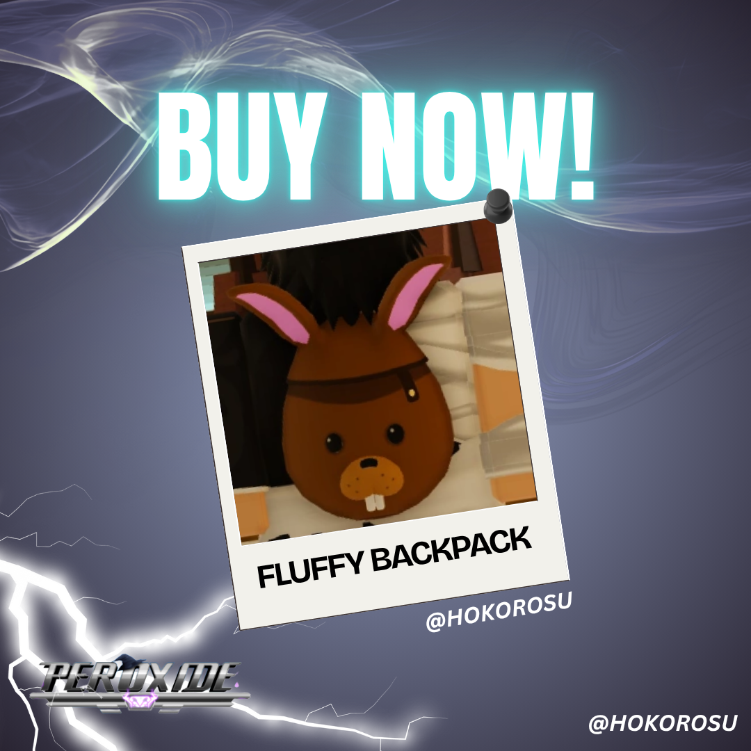[Peroxide] - Fluffy Backpack | ✅FAST DELIVERY✅