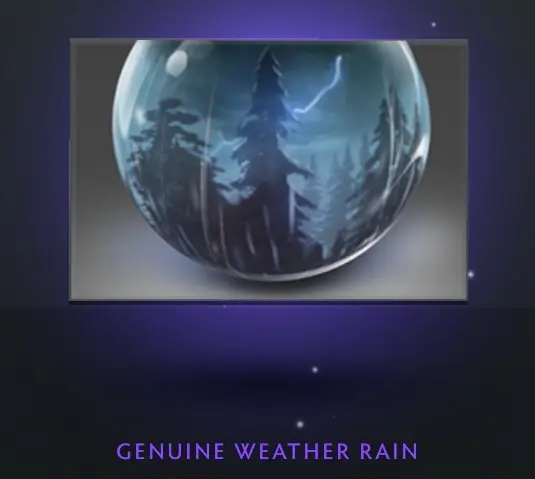 ✧･ﾟ:*✧ Dota 2 Items - Genuine Weather Rain ✧･ﾟ:*✧ Ending. No Joke. ✧･ﾟ:*✧