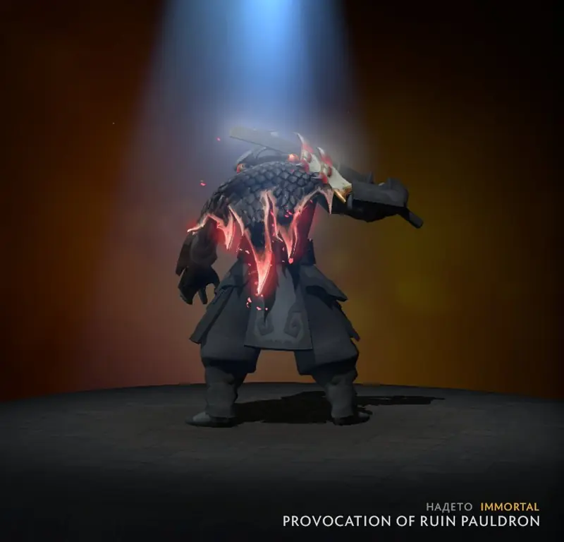 ✧・゚:*✧ Dota 2 Items: Provocation of Ruin Pauldron (Immortal) ✧・゚:*✧ No Pressure, Just Value ✧・゚:*✧