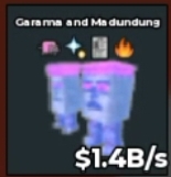 BS12723 Garama and Madundung Crystal 1.4B/s