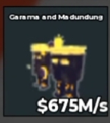 BS12729 Garama and Madundung Eclipse 675M/s